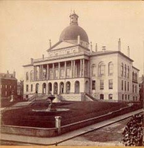 1795- State House Built
