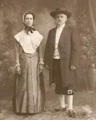 Congress named William Penn and wife