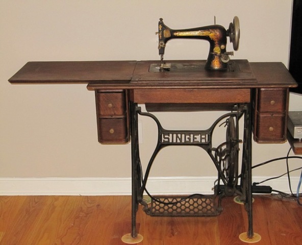 1845-The first sewing machine