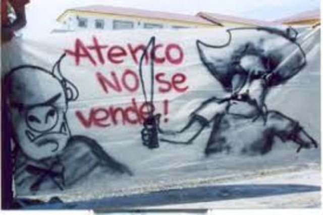 Enfrentamientos en Atenco