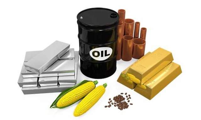 Caída Histórica del precio de materias primas