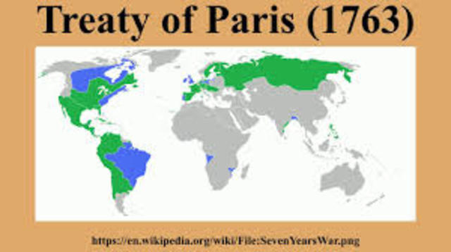 The Treaty Of Paris 1763