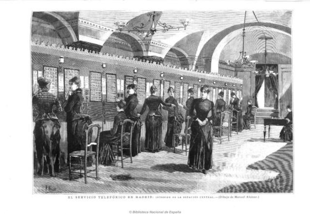 ESTACIONES DE LINEAS TELEFÓNICAS ELECTROMECÁNICAS