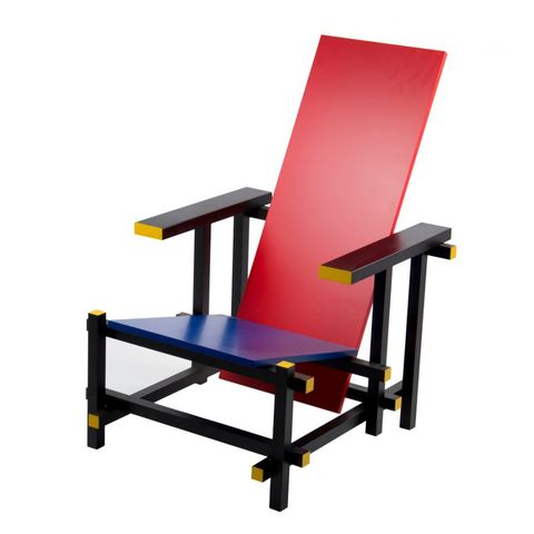 ICONIC DESIGN / Red and Blue chair
