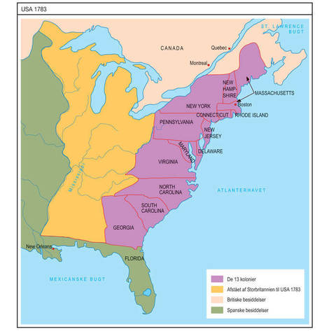 Representanter från 13 kolonieR