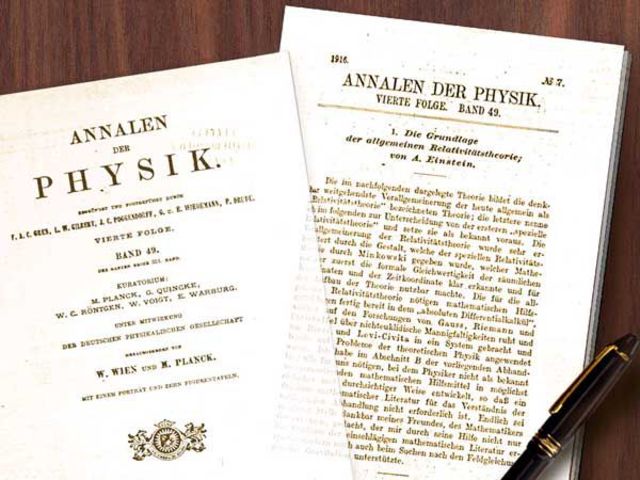 He publishes his first articles