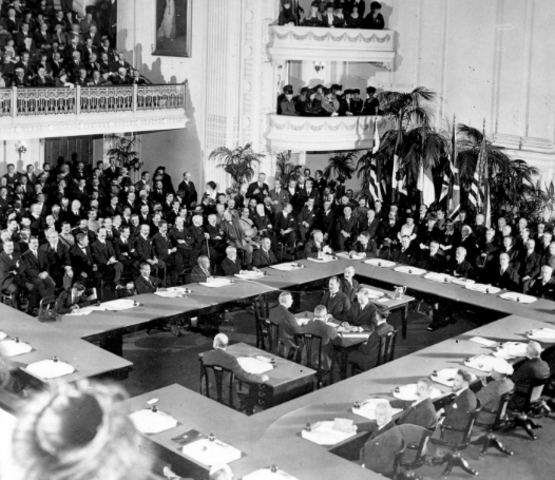 Signing of the Treaty of Versailles