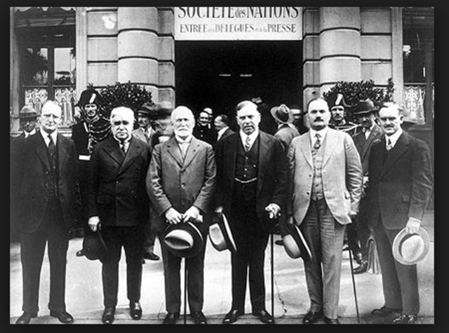 Creation of the League of Nations