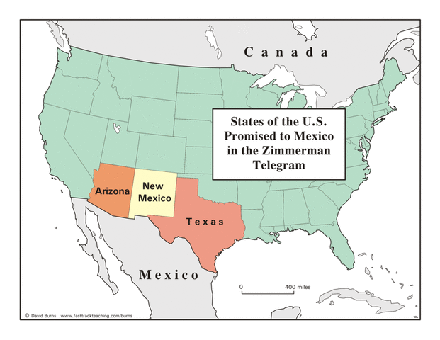 Interception of the Zimmermann telegram