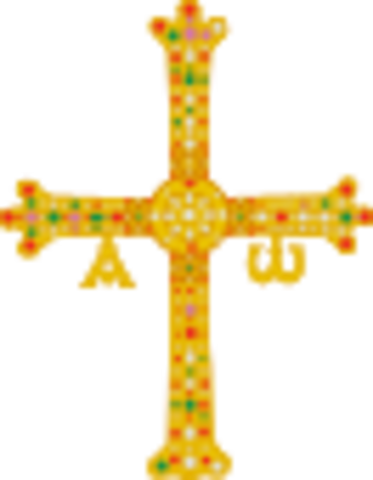 Creación del reino de Asturias