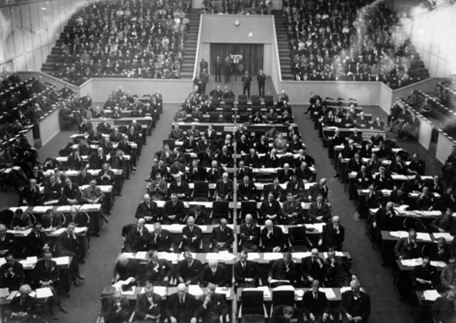 Creation of the league of nations