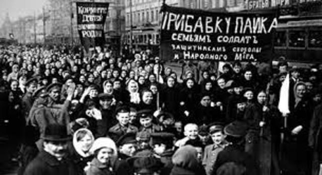 Start of March Russian Revolution