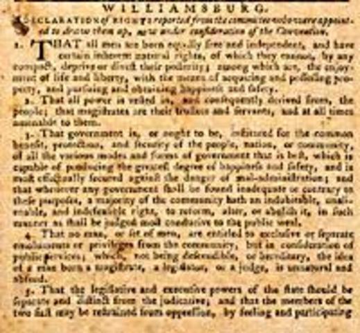 Virginia Declaration Of Rights