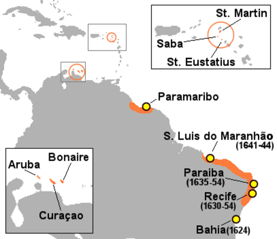 HOLANDA - Chegada da armada luso-espanhola (denominada Jornada dos Vassalos) a Salvador e expulsão dos holandeses.