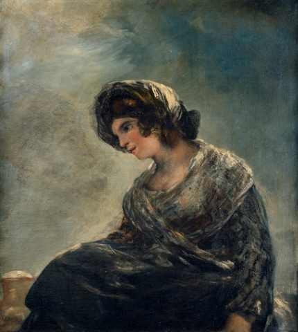 La lechera de Bordeaux, Goya
