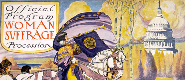 First Suffrage Parade