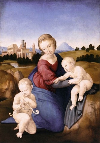 Raffaello, Madonna Estherhazy, Budapest,