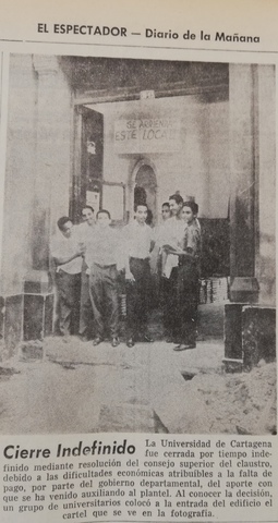 El caso de la Universidad de Cartagena.