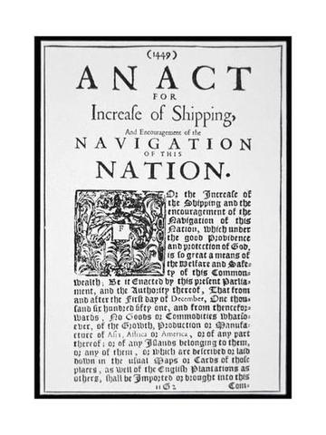 Navigation Act of 1651
