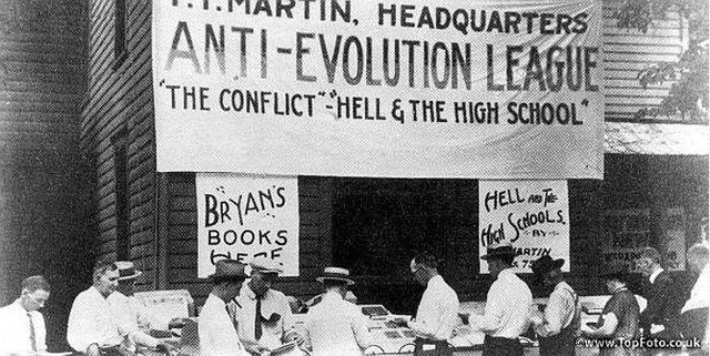 Scopes Is Arrested For Teaching The Theory Of Evolution