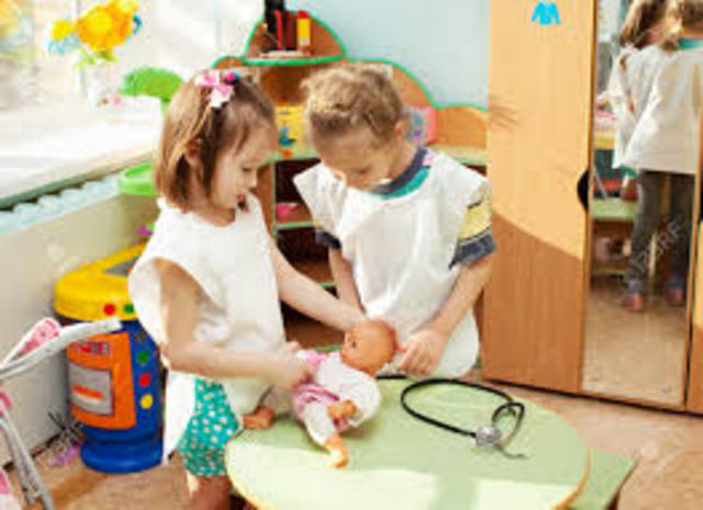 My first day of kindergarten