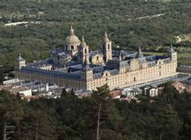 Enormous palace got built for Philip which begun in Madrid