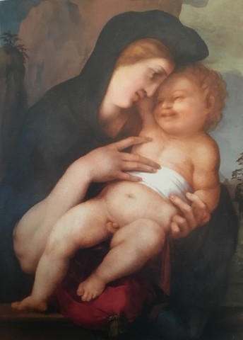 Berruguete, Madonna col Bambino, Uffizi