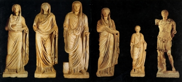 Trovarono la basilica e 12 statue del ciclo Giulio Claudio