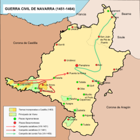 Guerra civil en Navarra