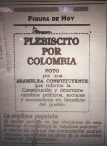 La séptima papeleta.