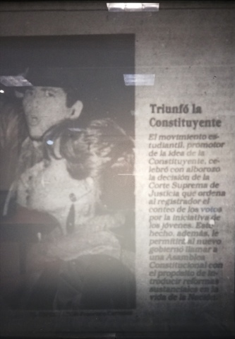 Sí a la constituyente.