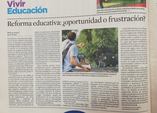 La resurreccion del movimiento estudiantil.