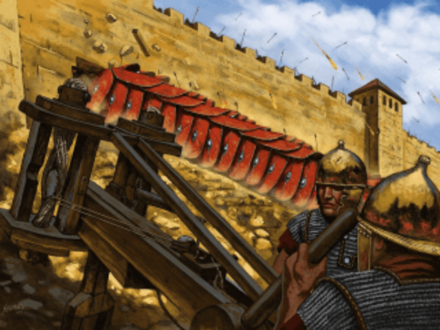 Saqueo a Atenas por el ejército de Sila.