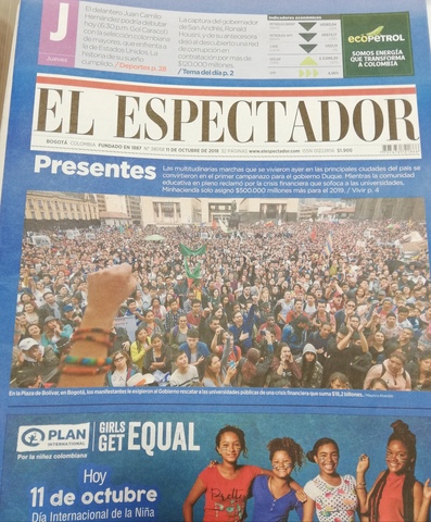 Las movilizaciones de 2018.