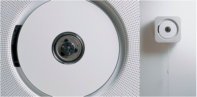 Wall-Mounted CD Player