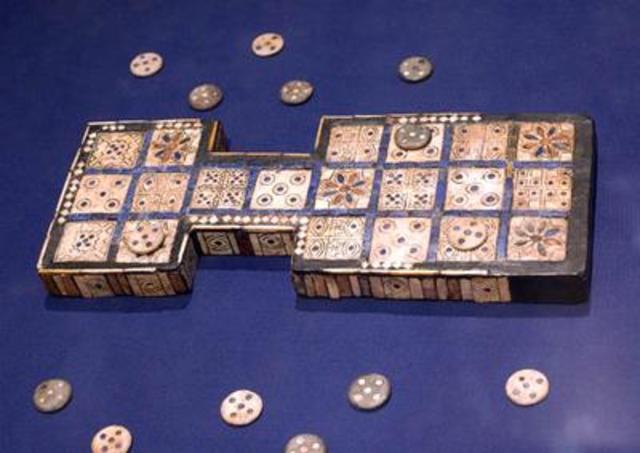 JUEGO REAL DE UR O JUEGO DE LA VIDA (Mesopotamia)