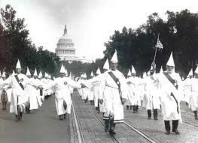 The Klansmen March