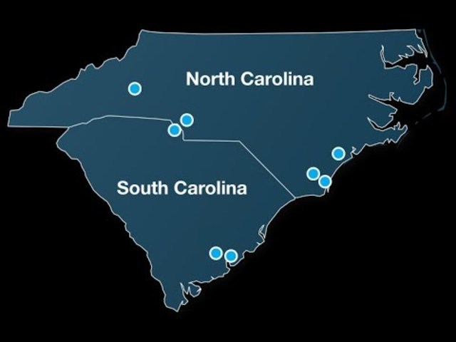 North and South Carolina