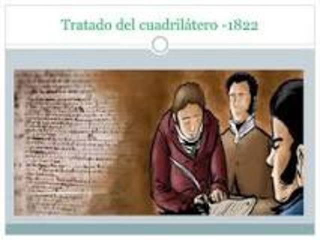 Firma del Tratado del Cuadrilátero