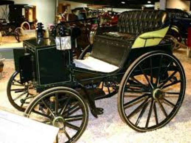 1892-gasoline powered car