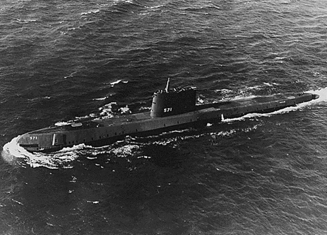 The first nuclear submarine was built in Groton.