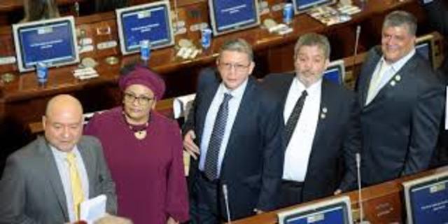 Las FARC en al Congreso de Colombia