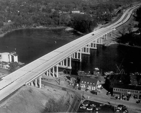 Connecticut turnpike was opened.