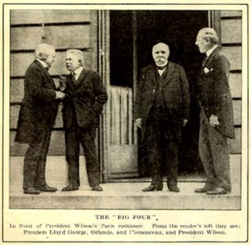Paris Peace Conference/Treaty of Versailles