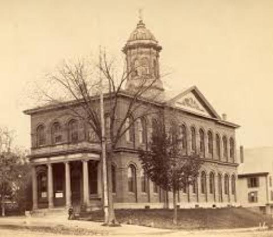 Exeter was established.