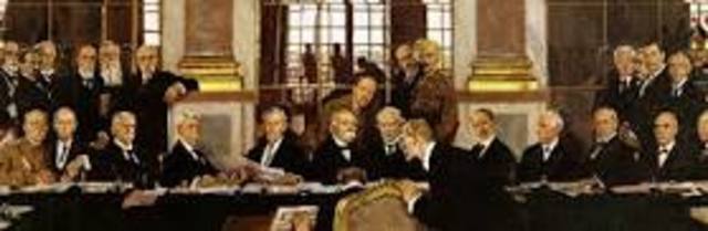 (EU) Treaty of Versailles signing