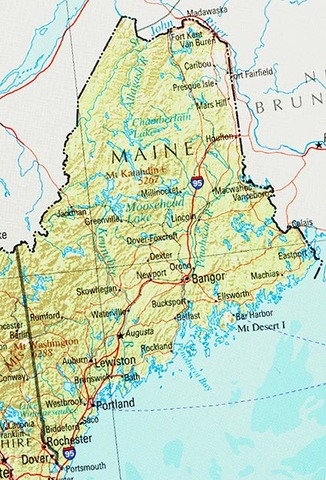 Maine was admitted into the Union as a state