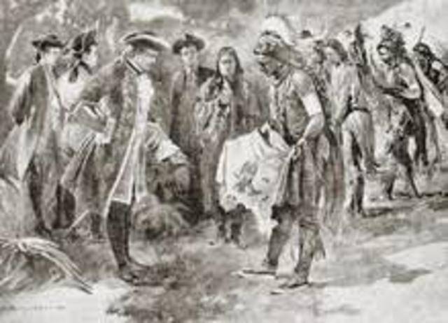 The Creek Indians signed the Treaty of Savannah