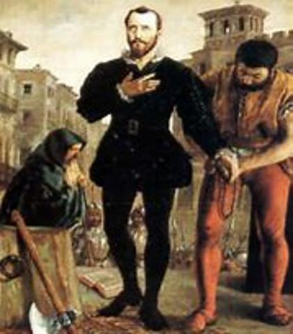 Philip had Lanuza, the leader of the revolt of Aragon, beheaded.