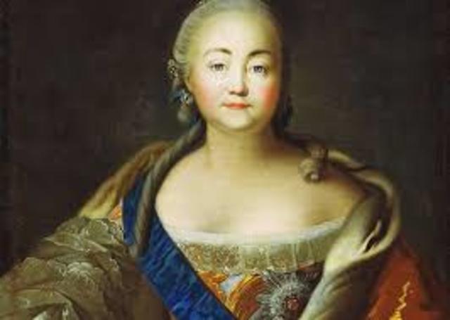 Death of Empress Elizabeth